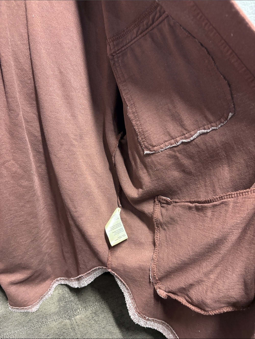Free People Ruby Distressed Oversized Shacket - Picture 6 of 8